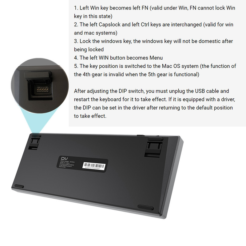 METOO TES84 Hotswap prilagođena mehanička tipkovnica Kit RGB prekidač s pozadinskim osvjetljenjem LEDs utičnica za zamjenu bez prekidanja moćan softver žičan tip-c