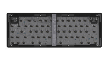 Комплект механична клавиатура с гореща смяна GAS67 Кабелна тип-C RGB уплътнителна структура Клавиатура, съвместима с 3/5 пина за Cherry Gateron