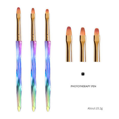 3 buc./set nail art linie pictura stilou 3D sfaturi bricolaj acrilic UV gel polonez perie desen flori liner grilă design francez manichiură