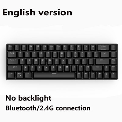 Metoo Bluetooth mechanikus billentyűzet táblagéphez iPad telefon Vezeték nélküli 2.4G 3 üzemmódú billentyűzet RGB háttérvilágítás USB vezetékes Teclado