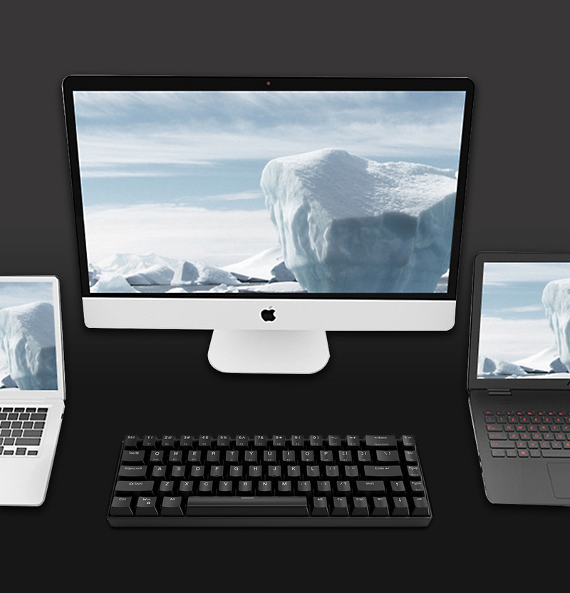 Bezdrôtová herná mechanická klávesnica Metoo pre tablety pre iPad, klávesnica Teclado s rozhraním Bluetooth pre iOS, Android, Windows