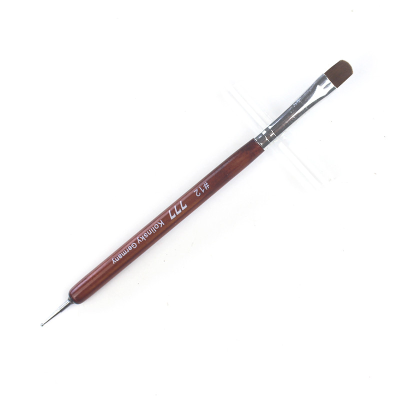 Nagų dailės įrankiai šepetėlis Pendientes dizaineris Pincel De Unha Nails Color UV Bulider Gel Lakas Pen Dotting Pinceis Unghie Pinceau
