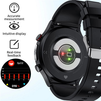 E88 Health Smart Watch Мъжки ECG+PPG Телесна температура Кръвно налягане Сърдечен ритъм IP68 Водоустойчиво безжично зарядно устройство Smartwatch HD