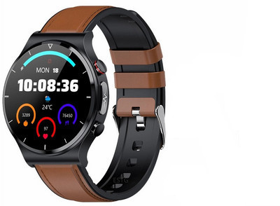 E88 Zdravlje Pametni sat Muški EKG+PPG Tjelesna temperatura Krvni tlak Otkucaji srca IP68 Vodootporni bežični punjač Pametni sat HD