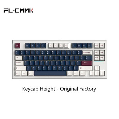 FL ESPORTS FL750 upravljački program za konfiguraciju mehaničke tipkovnice s tri načina rada i 83 tipke s mogućnošću izmjene RGB svjetlosnih efekata