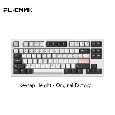 FL ESPORTS FL750 upravljački program za konfiguraciju mehaničke tipkovnice s tri načina rada i 83 tipke s mogućnošću izmjene RGB svjetlosnih efekata