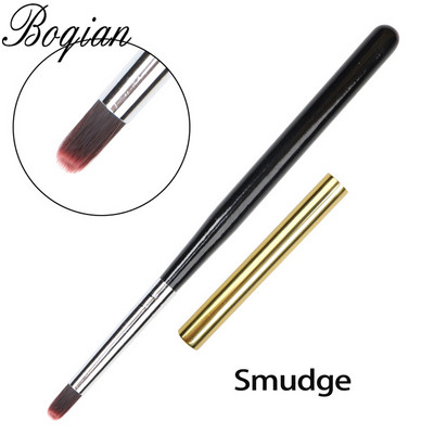 BQAN nagų dailės piešimo šepetėlis su metaliniu dangteliu Profesionalus akrilo UV gelinis nagų lakas manikiūro rašiklio įdėklas plokščias apvalus