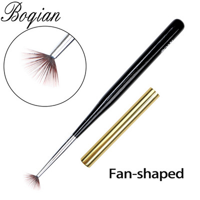 BQAN nagų dailės piešimo šepetėlis su metaliniu dangteliu Profesionalus akrilo UV gelinis nagų lakas manikiūro rašiklio įdėklas plokščias apvalus