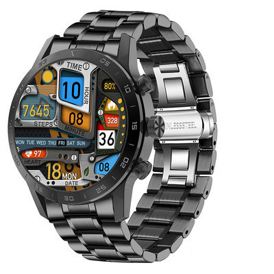 Smartwatch Man AMOLED 2023 Πλήρης οθόνη αφής Bluetooth Επαφές Συγχρονισμός καρδιακών παλμών Healthy Sport Watches Man Smart Watch Men