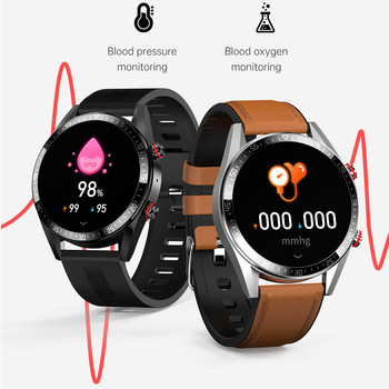 LIGE Нов интелигентен часовник с екран 454*454, винаги показване на часа, Bluetooth разговор, локална музика, смарт часовник за мъжки Android TWS слушалки