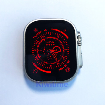 KIWITIME IWO Watch Ultra 2 Smartwatch 49mm Titanium Case Series 8 Sports Fitness Bracelet 2023 Smart Watch for Men Women Android
