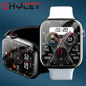 Έξυπνο ρολόι CHYCET 2,0 ιντσών ανδρικό NFC 2022 Calling Smartwatch Γυναικεία Αθλητική Ασύρματη φόρτιση Παίξτε Μουσική Γνήσια ρολόγια IWO + κουτί