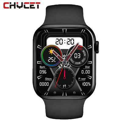 Έξυπνο ρολόι CHYCET 2,0 ιντσών ανδρικό NFC 2022 Calling Smartwatch Γυναικεία Αθλητική Ασύρματη φόρτιση Παίξτε Μουσική Γνήσια ρολόγια IWO + κουτί