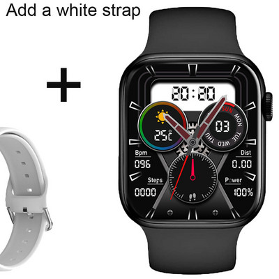 Έξυπνο ρολόι CHYCET 2,0 ιντσών ανδρικό NFC 2022 Calling Smartwatch Γυναικεία Αθλητική Ασύρματη φόρτιση Παίξτε Μουσική Γνήσια ρολόγια IWO + κουτί
