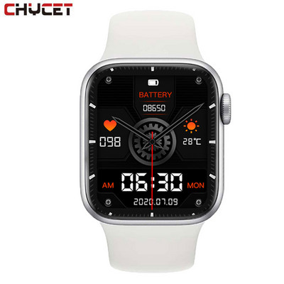 Έξυπνο ρολόι CHYCET 2,0 ιντσών ανδρικό NFC 2022 Calling Smartwatch Γυναικεία Αθλητική Ασύρματη φόρτιση Παίξτε Μουσική Γνήσια ρολόγια IWO + κουτί