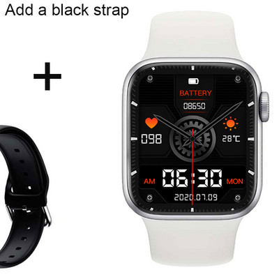 Έξυπνο ρολόι CHYCET 2,0 ιντσών ανδρικό NFC 2022 Calling Smartwatch Γυναικεία Αθλητική Ασύρματη φόρτιση Παίξτε Μουσική Γνήσια ρολόγια IWO + κουτί