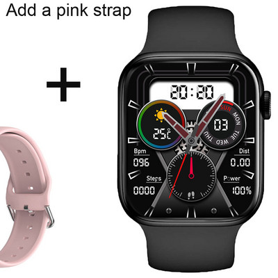 Έξυπνο ρολόι CHYCET 2,0 ιντσών ανδρικό NFC 2022 Calling Smartwatch Γυναικεία Αθλητική Ασύρματη φόρτιση Παίξτε Μουσική Γνήσια ρολόγια IWO + κουτί