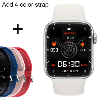Έξυπνο ρολόι CHYCET 2,0 ιντσών ανδρικό NFC 2022 Calling Smartwatch Γυναικεία Αθλητική Ασύρματη φόρτιση Παίξτε Μουσική Γνήσια ρολόγια IWO + κουτί