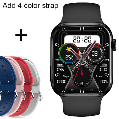 Έξυπνο ρολόι CHYCET 2,0 ιντσών ανδρικό NFC 2022 Calling Smartwatch Γυναικεία Αθλητική Ασύρματη φόρτιση Παίξτε Μουσική Γνήσια ρολόγια IWO + κουτί