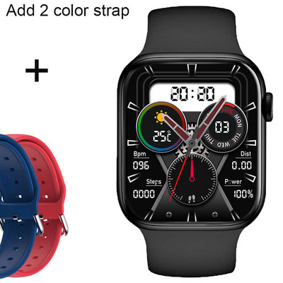 Έξυπνο ρολόι CHYCET 2,0 ιντσών ανδρικό NFC 2022 Calling Smartwatch Γυναικεία Αθλητική Ασύρματη φόρτιση Παίξτε Μουσική Γνήσια ρολόγια IWO + κουτί
