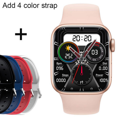 Έξυπνο ρολόι CHYCET 2,0 ιντσών ανδρικό NFC 2022 Calling Smartwatch Γυναικεία Αθλητική Ασύρματη φόρτιση Παίξτε Μουσική Γνήσια ρολόγια IWO + κουτί