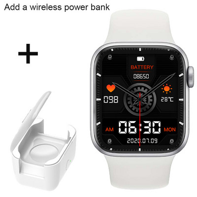 Έξυπνο ρολόι CHYCET 2,0 ιντσών ανδρικό NFC 2022 Calling Smartwatch Γυναικεία Αθλητική Ασύρματη φόρτιση Παίξτε Μουσική Γνήσια ρολόγια IWO + κουτί