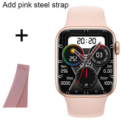 Έξυπνο ρολόι CHYCET 2,0 ιντσών ανδρικό NFC 2022 Calling Smartwatch Γυναικεία Αθλητική Ασύρματη φόρτιση Παίξτε Μουσική Γνήσια ρολόγια IWO + κουτί