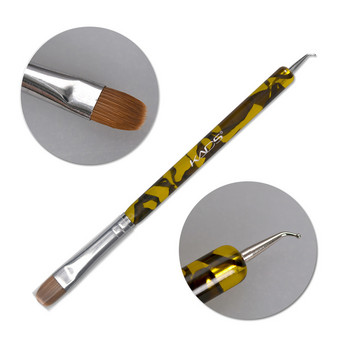 KADS 5/3/2 τμχ/σετ French Gel Acrylic Nail Art Kolinsky Brush Set with Dotting Tool Pro Manicure Cuticle Clean Up Nail Art Design