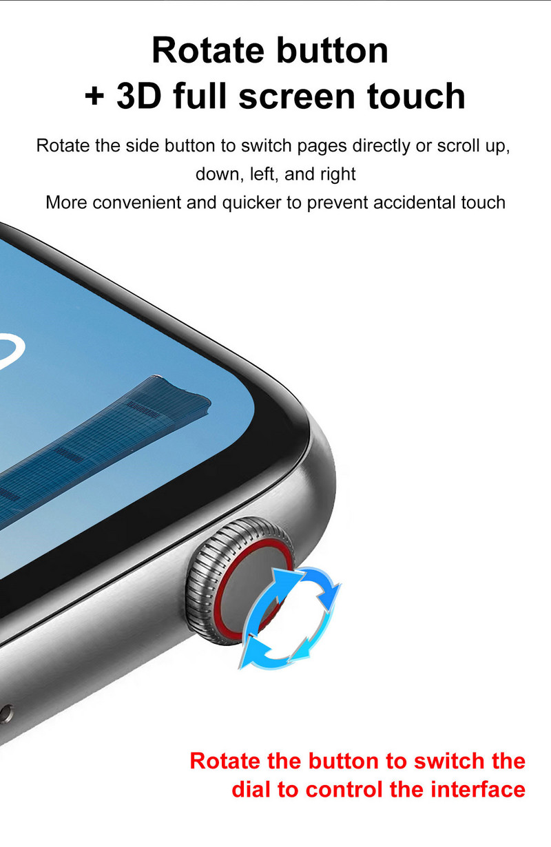 W17 PRO MAX išmanusis laikrodis 2022 W17 PRO MAX „Bluetooth Call“ išmanusis laikrodis vyriškas, moteriškas, atsparus vandeniui sportinis laikrodis, 8 serija PK W27 X8 Max HW67