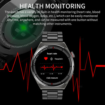 LIGE AMOLED Smartwatch Бизнес часовник за мъже Smart Watch Bluetooth Call HD екран 380mAh Голям капацитет на батерията Фитнес часовник
