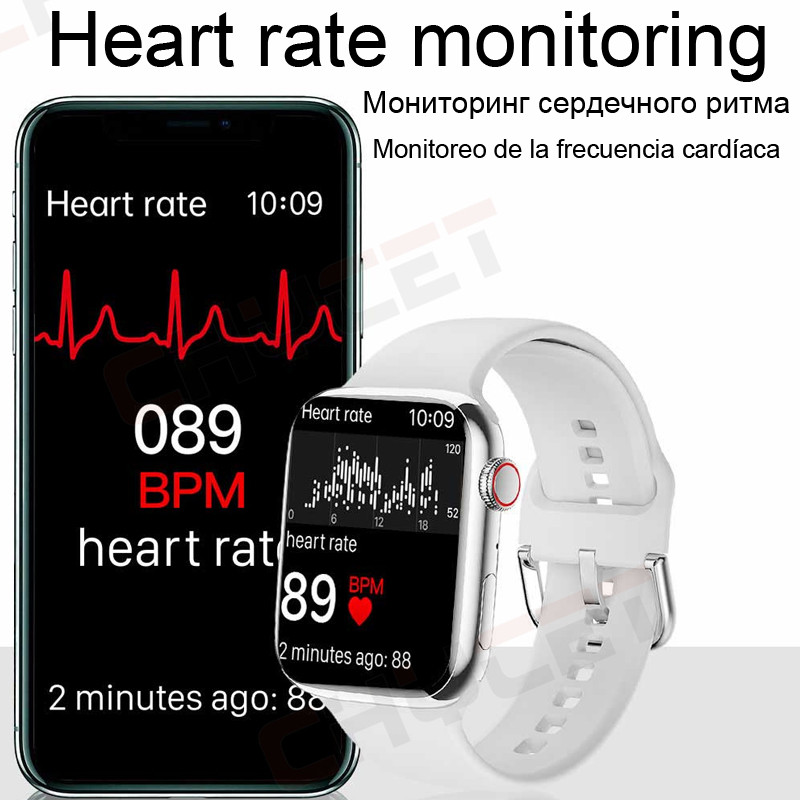 2022 IWO pametni sat za muškarce 1,81 inčni pametni sat za žene Višejezični Bluetooth poziv za praćenje fitnessa Sat za Android IOS PK X8max