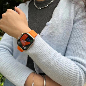 Смарт часовник ултра ново в SmartWatch 8 ultra Men SmartWatch Women Bluetooth Call Watch NFC Wireless Charge за Apple Xiaomi Phone