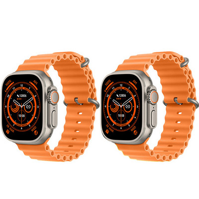 Smart Watch ultra Νέο στο SmartWatch 8 ultra Men SmartWatch Γυναικείο Bluetooth Κλήση Ρολόι NFC Ασύρματη φόρτιση για τηλέφωνο Apple Xiaomi