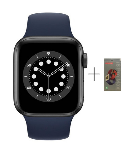 Smart Watch i8 Pro Max Απάντηση κλήσης Sport Fitness Tracker Προσαρμοσμένη κλήση Smartwatch ανδρικό γυναικείο δώρο για τηλέφωνο Apple PK IWO 27 X8 T500