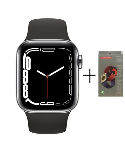 Smart Watch i8 Pro Max Απάντηση κλήσης Sport Fitness Tracker Προσαρμοσμένη κλήση Smartwatch ανδρικό γυναικείο δώρο για τηλέφωνο Apple PK IWO 27 X8 T500