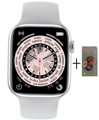 Smart Watch i8 Pro Max Απάντηση κλήσης Sport Fitness Tracker Προσαρμοσμένη κλήση Smartwatch ανδρικό γυναικείο δώρο για τηλέφωνο Apple PK IWO 27 X8 T500