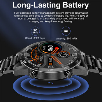 LIGE Нов BW0189 PRO смарт часовник Мъжки Bluetooth часовник за разговор IP67 Водоустойчив спортен фитнес часовник за Android IOS Мъжки смарт часовник