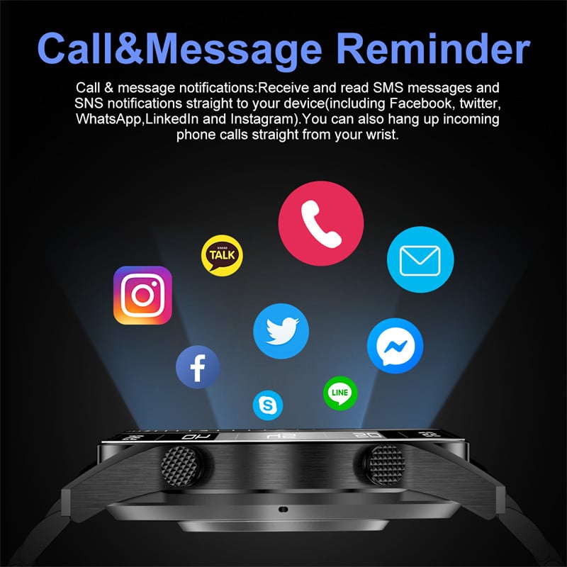 LIGE Novi BW0189 PRO pametni sat za muškarce Bluetooth sat za pozive IP67 Vodootporan sportski sat za fitness za Android IOS Muški pametni sat