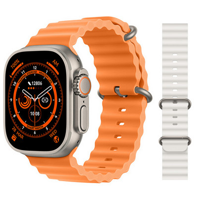 2023 Smart Watch Ultra Series 8 NFC 49mm Smartwatch Ανδρικά Γυναικεία Κλήση Bluetooth Αδιάβροχη ασύρματη φόρτιση οθόνη HD για Apple