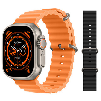 2023 Smart Watch Ultra Series 8 NFC 49mm Smartwatch Ανδρικά Γυναικεία Κλήση Bluetooth Αδιάβροχη ασύρματη φόρτιση οθόνη HD για Apple