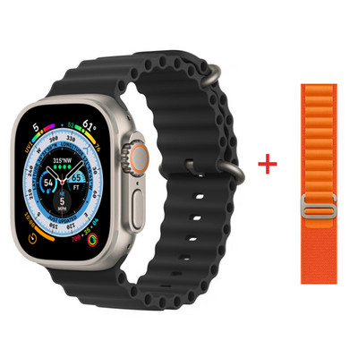 2023 Smart Watch Ultra Series 8 NFC 49mm Smartwatch Ανδρικά Γυναικεία Κλήση Bluetooth Αδιάβροχη ασύρματη φόρτιση οθόνη HD για Apple