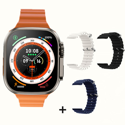 2023 Smart Watch Ultra Series 8 NFC 49mm Smartwatch Ανδρικά Γυναικεία Κλήση Bluetooth Αδιάβροχη ασύρματη φόρτιση οθόνη HD για Apple