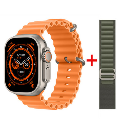 2023 Smart Watch Ultra Series 8 NFC 49mm Smartwatch Ανδρικά Γυναικεία Κλήση Bluetooth Αδιάβροχη ασύρματη φόρτιση οθόνη HD για Apple