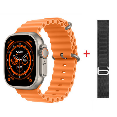 2023 Smart Watch Ultra Series 8 NFC 49mm Smartwatch Ανδρικά Γυναικεία Κλήση Bluetooth Αδιάβροχη ασύρματη φόρτιση οθόνη HD για Apple