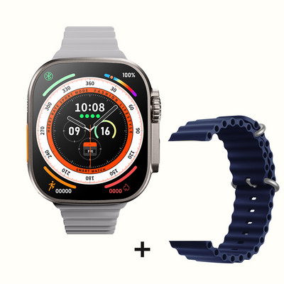 2023 Smart Watch Ultra Series 8 NFC 49mm Smartwatch Ανδρικά Γυναικεία Κλήση Bluetooth Αδιάβροχη ασύρματη φόρτιση οθόνη HD για Apple