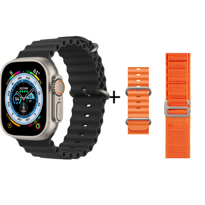 2023 Smart Watch Ultra Series 8 NFC 49mm Smartwatch Ανδρικά Γυναικεία Κλήση Bluetooth Αδιάβροχη ασύρματη φόρτιση οθόνη HD για Apple