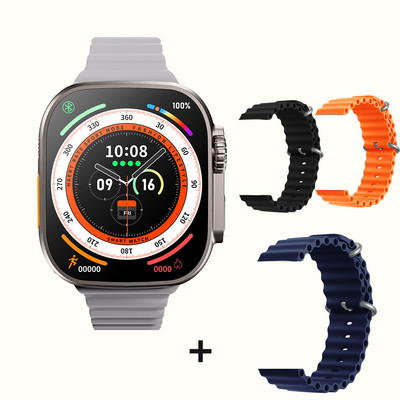 2023 Smart Watch Ultra Series 8 NFC 49mm Smartwatch Ανδρικά Γυναικεία Κλήση Bluetooth Αδιάβροχη ασύρματη φόρτιση οθόνη HD για Apple