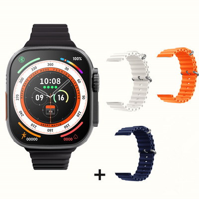 2023 Smart Watch Ultra Series 8 NFC 49mm Smartwatch Ανδρικά Γυναικεία Κλήση Bluetooth Αδιάβροχη ασύρματη φόρτιση οθόνη HD για Apple