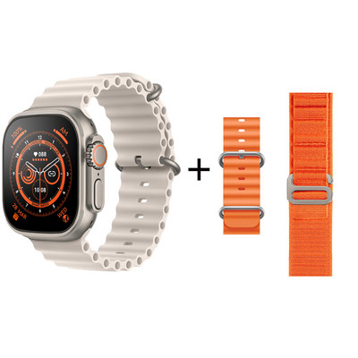 2023 Smart Watch Ultra Series 8 NFC 49mm Smartwatch Ανδρικά Γυναικεία Κλήση Bluetooth Αδιάβροχη ασύρματη φόρτιση οθόνη HD για Apple