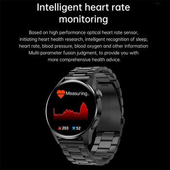 Bluetooth Call Phone Смарт часовник мъжки водоустойчив спортен фитнес тракер метеорологичен дисплей 2022 нов часовник смарт часовник мъжки за Huawei